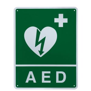 ILCOR Flush Wall Sign (AED)